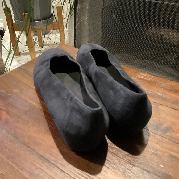Eileen Fisher Una 2 Suede Earth Ballet flats size 6.5 - Picture 5 of 8